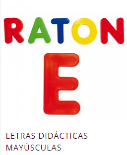 (3125) LETRAS DIDACTICAS MAYUSCULAS 81Pz