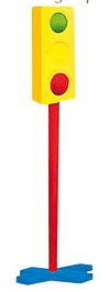 (1040) SEMAFORO 1.40mts. 1Pz