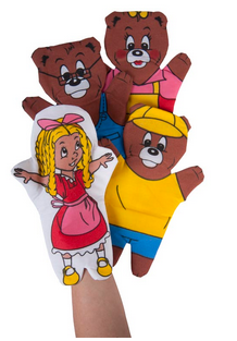 GUIÑOL RICITOS DE ORO 4Pz (E020E) GUIÑOL RICITOS DE ORO 4Pz (E020E)