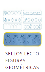 (3179) SELLOS LECTO FIG. GEOMETRICAS 10 PZAS.