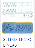 (3180) SELLOS LECTO LINEAS 10 PZAS