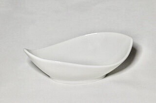 Whiteware Eye Shaped Dish Whiteware Eye Shaped Dish