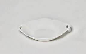Whiteware Eared Dishes 5&quot;