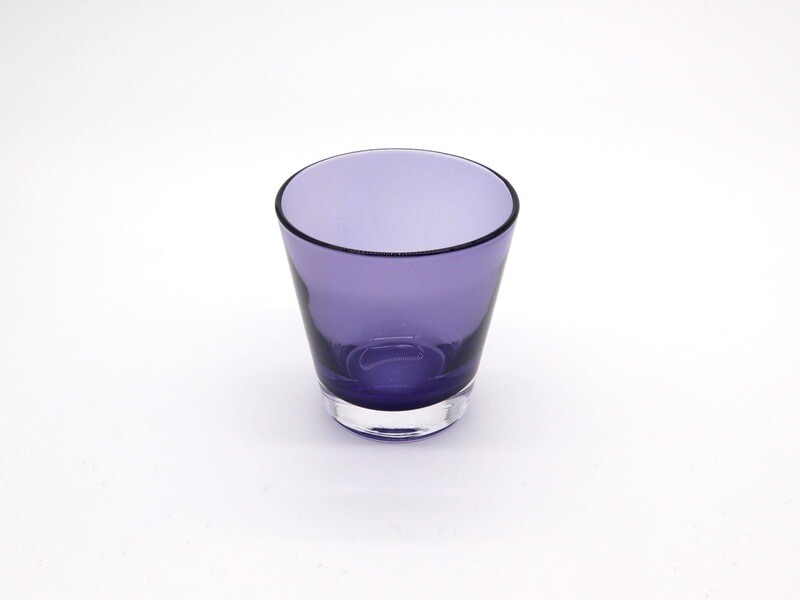 Purple Coloured Water Glass