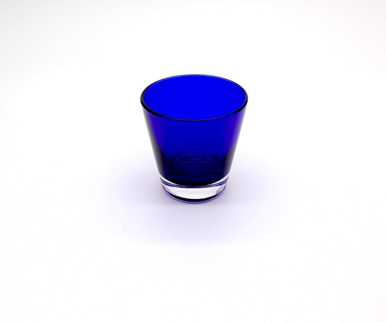 Blue Coloured Water Glass