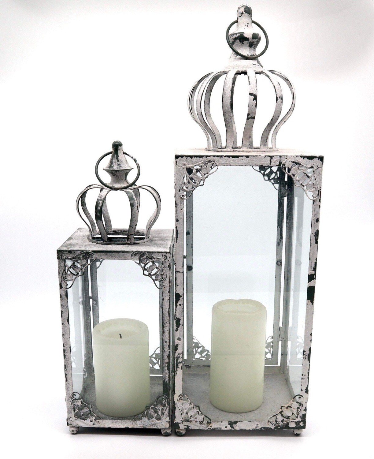 Lanterns Set of two (no candles)