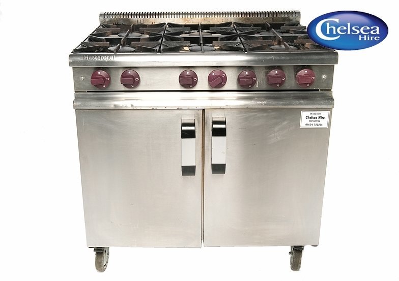 6 Burner Range (Gas not included)