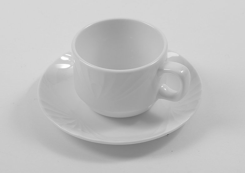 Vermont Tea Cup & Saucer (per 10)