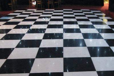 Black and White Dance Floor