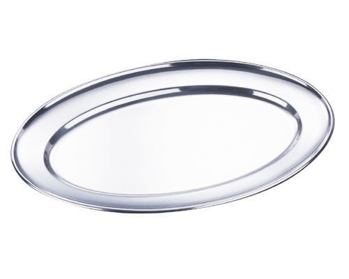 22" (55.8cm) Oval Stainless Steel