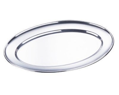 24" (60.9 cm) Oval Stainless Steel