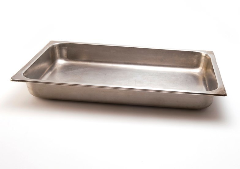 Oblong Inserts 1&quot; (Gastronorm) 1/1 stainless steel