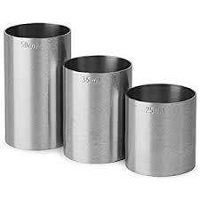 25, 50 and 175 ml Wine/Spirit Measures Set