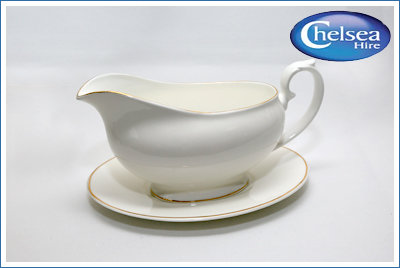 Mayfair Gravy/Sauce Boat and Stand 14oz