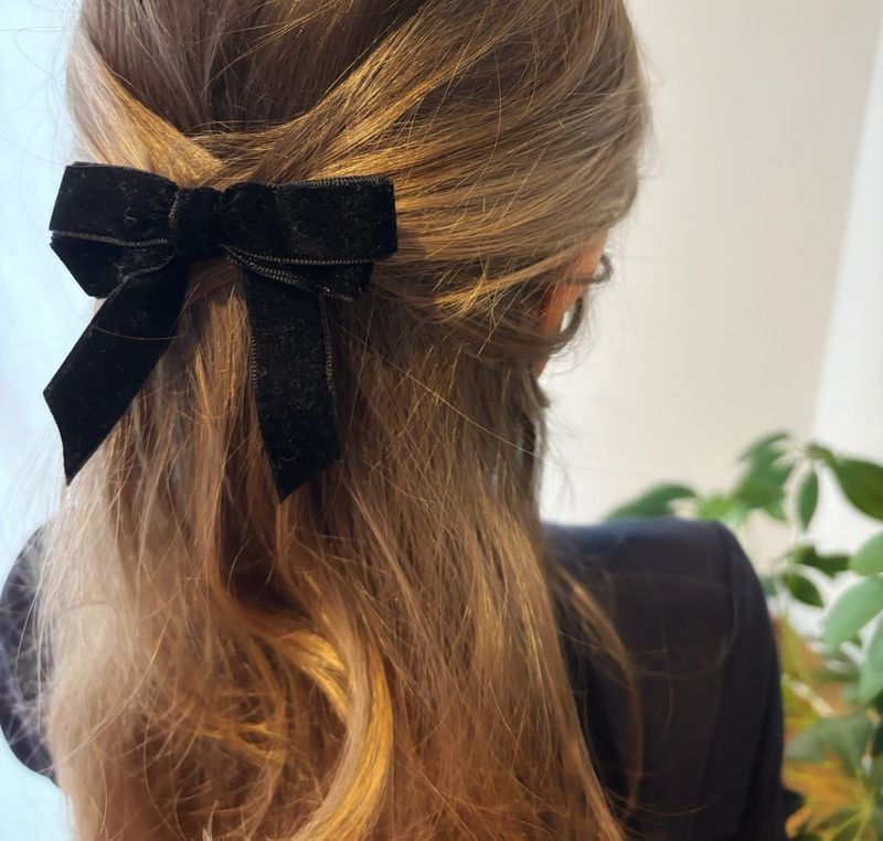 Barrette-girl-knot-velvet-hair-joli-samedi