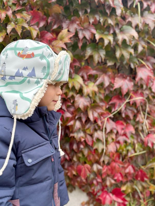 Kids’ Chapka “Travelling Bear” – Warm, Soft &amp; Adventure-Ready!