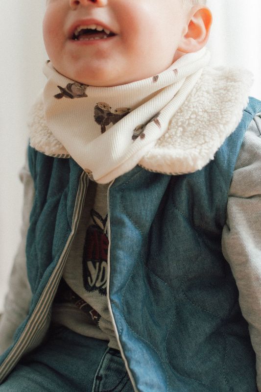 Children's fleece snood from 2 to 8 years