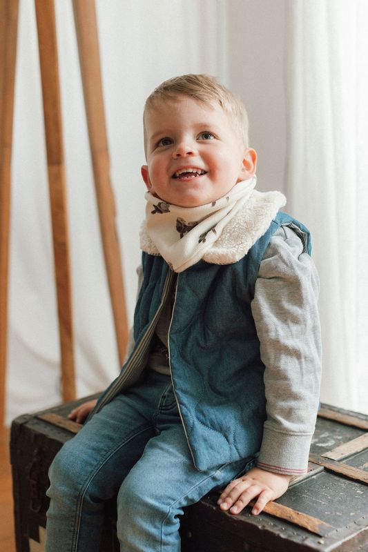 Children's fleece snood from 2 to 8 years