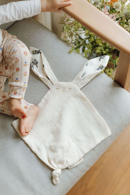 Cotton Bunny Comforter – Baby’s Softest Companion