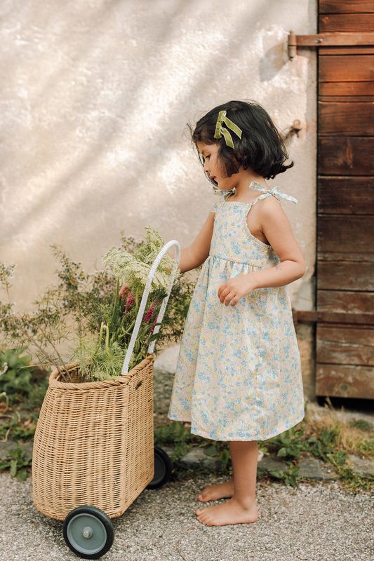 Appoline dress in Liberty of London - Adjustable shoulder ties (2 to 8 years)