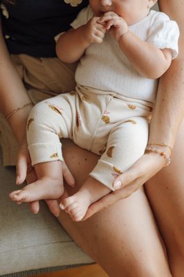 Petits Croissants Cotton Leggings