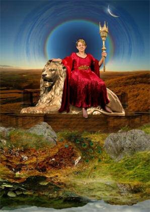 Gift Pack of 5 Postcards Single image:  Hera: Queen of the Olympian gods