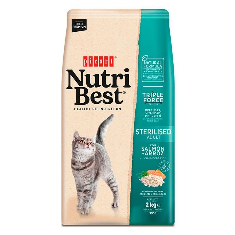 nutribest gato esterelizado 8 kg