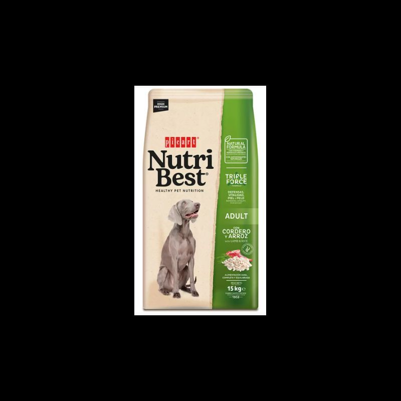 nutribest adulto corder 15 kg