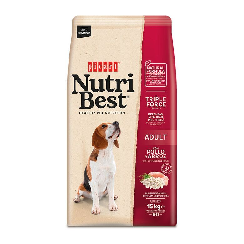 nutribes adulto pollo 15kg