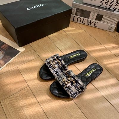 Chanel women slippers CALB04