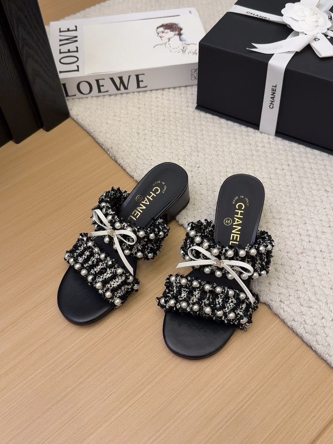 Chanel women slippers CALB05