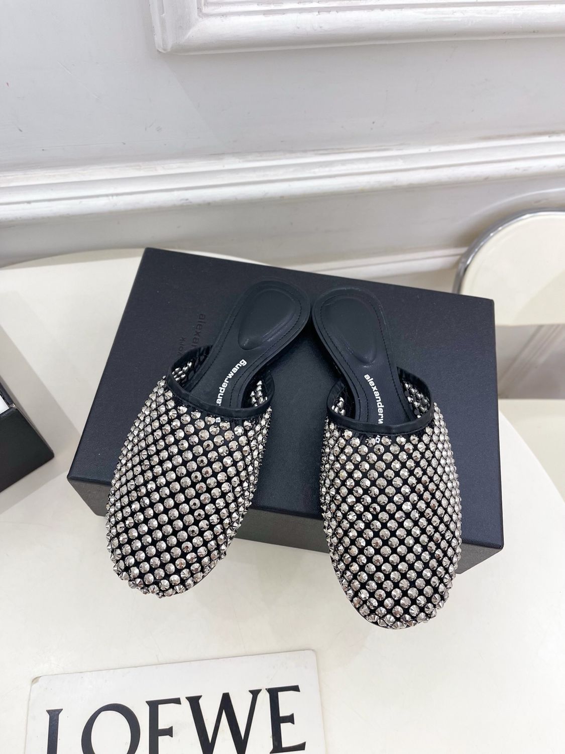Alexander wang women slippers AEWD01
