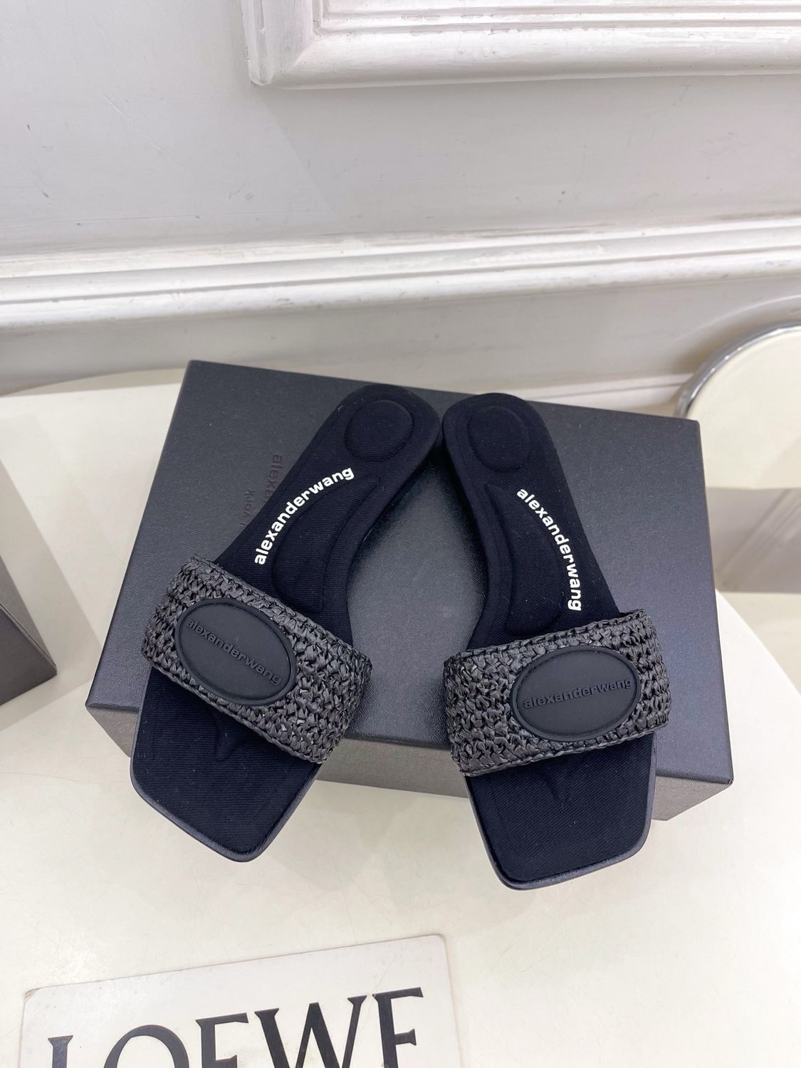 Alexander wang women slippers AEWD04