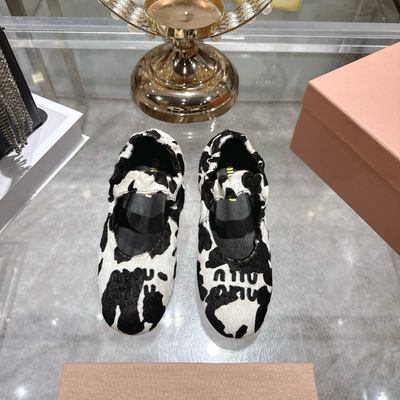 Miu Miu shoes MAII03 — Cow Print Ballet Flats