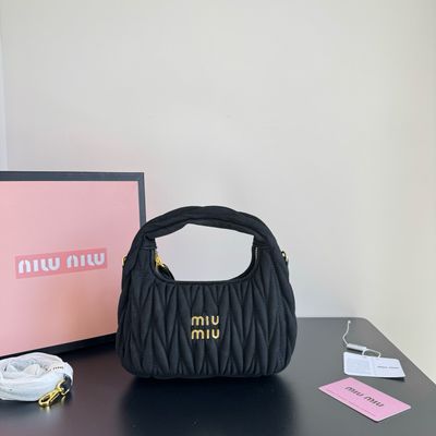 Miu Miu bag MII06 —Folds Hobo Handbag