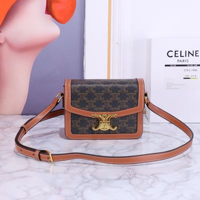 Celine bag CEI16 – Triomphe Vintage Shoulder bag Small