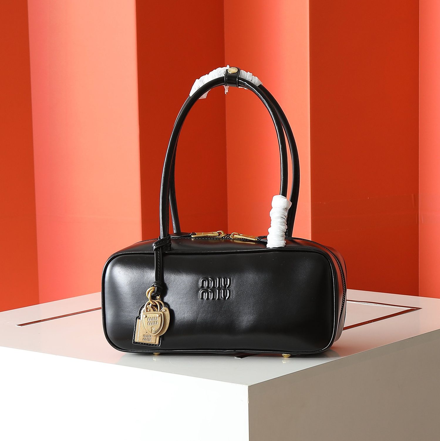 Miu Miu bag — Pendant Bowling Handbag MIK01
