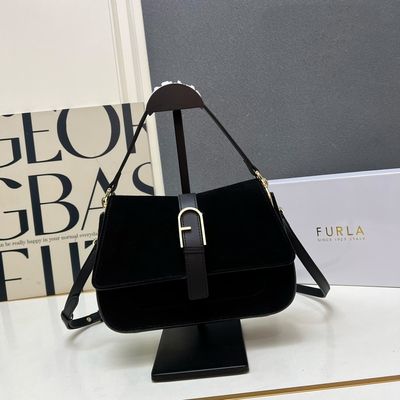 Furla 1927 suede shoulder bag FUA03