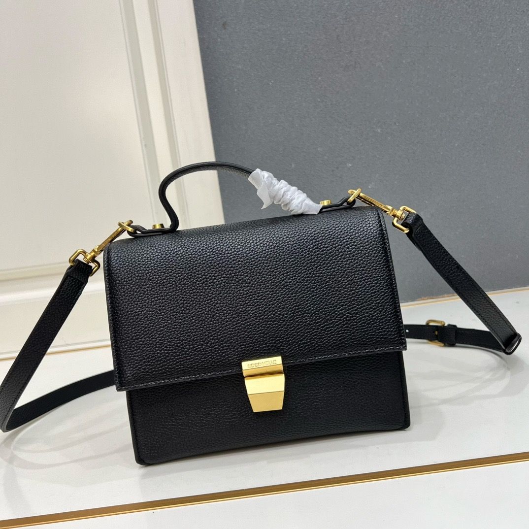 Coccinelle arlettis leather handle bag CCA05