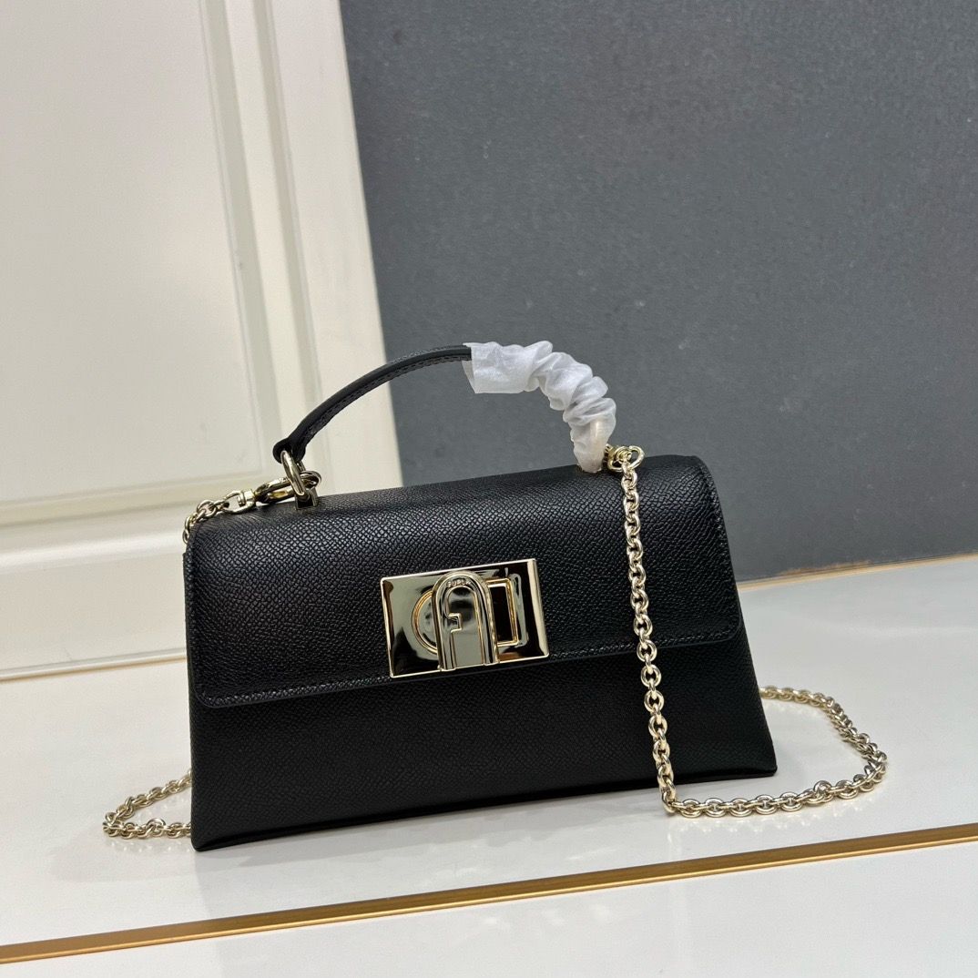 Furla 1927 handle leather mini bag FUB02