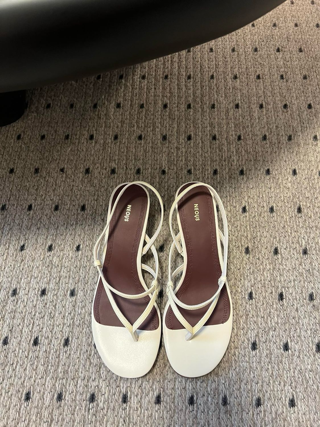 Neous safi leather slingback women sandals NODE03