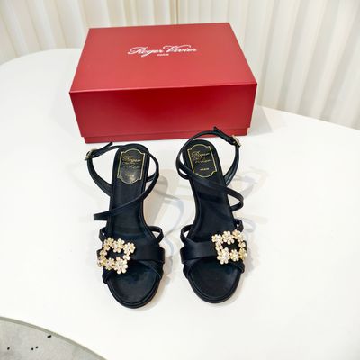 Roger Vivier Flower Strass sandals ROBH06