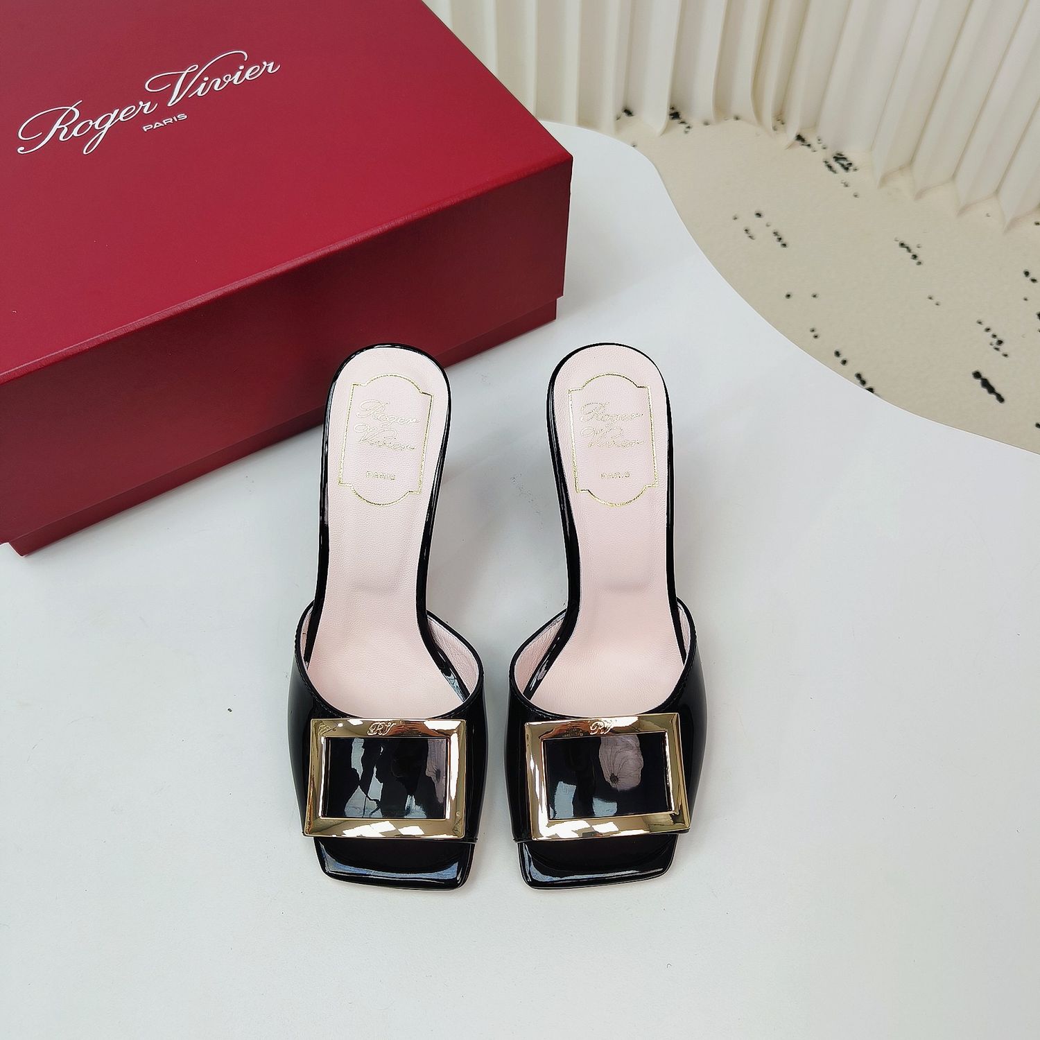 Roger Vivier Trompette Heeled Mules ROBH03
