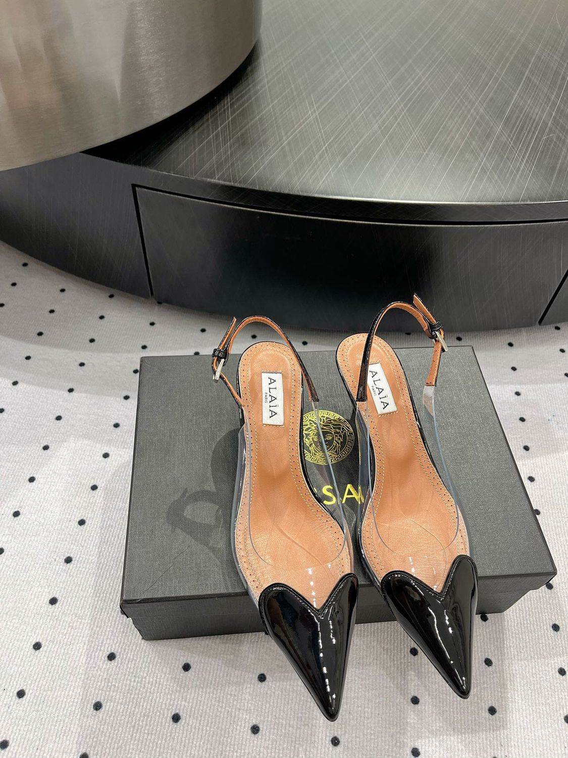 Alaïa Le Cœur Slingback Pumps ALBH03