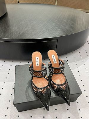 Alaïa Le Cœur Mules in rete ALBH06