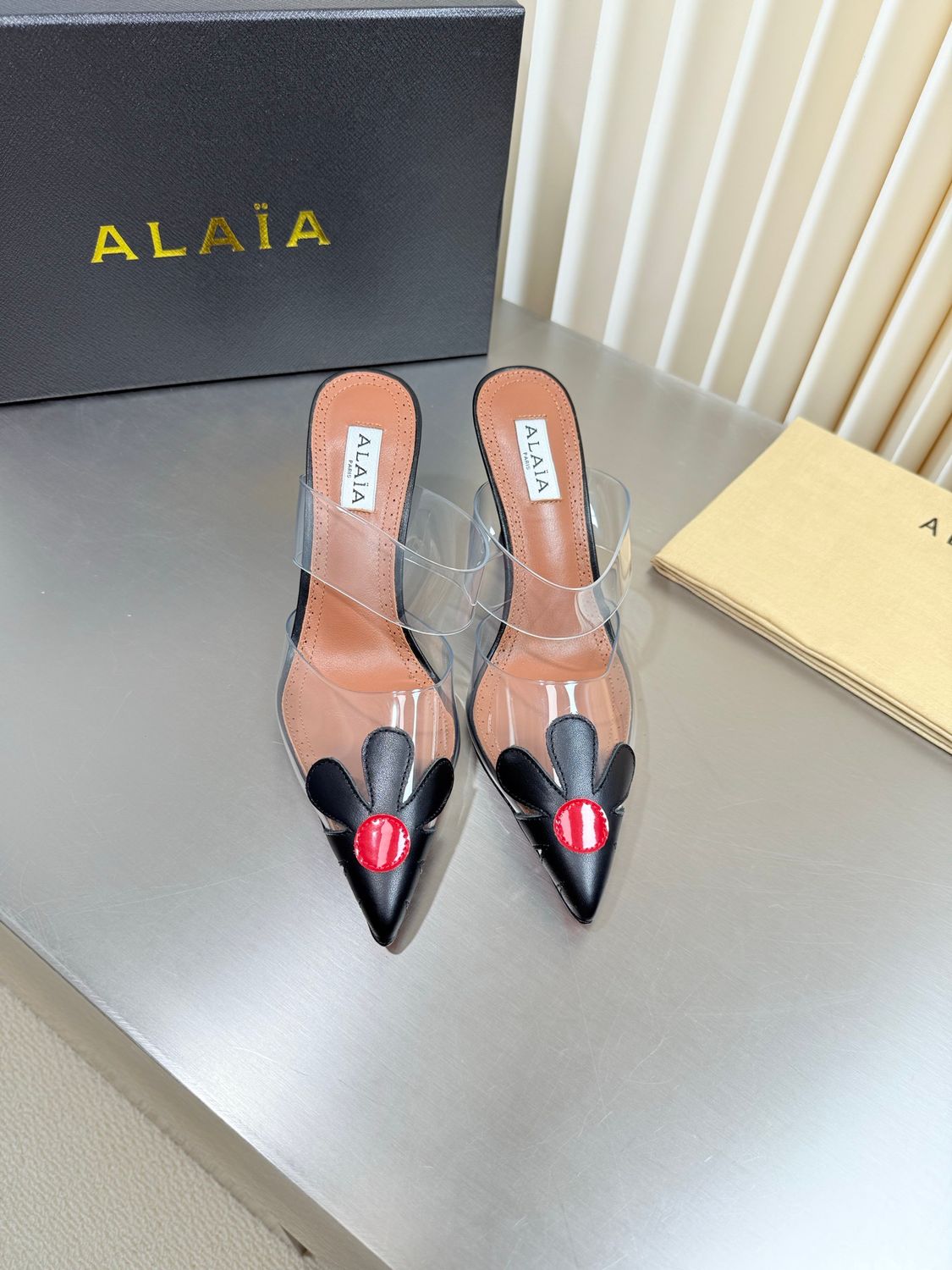 Alaïa Bloom Mule Pumps ALBI03