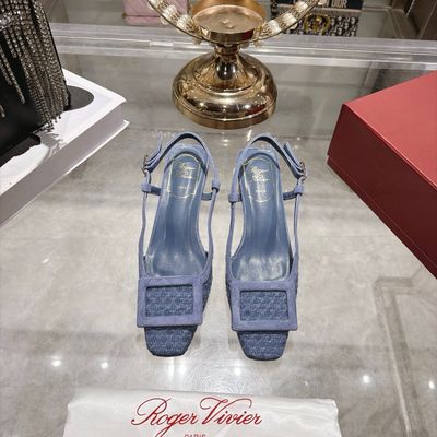 Roger Vivier Belle Vivier 45 Slingback Sandals ROBH12