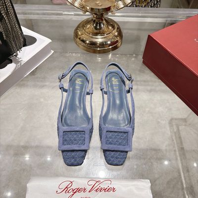 Roger Vivier Belle Vivier 25 Slingback Sandals ROBH11
