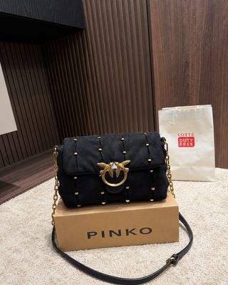 Pinko love puff quilted crossbody bag PIG03