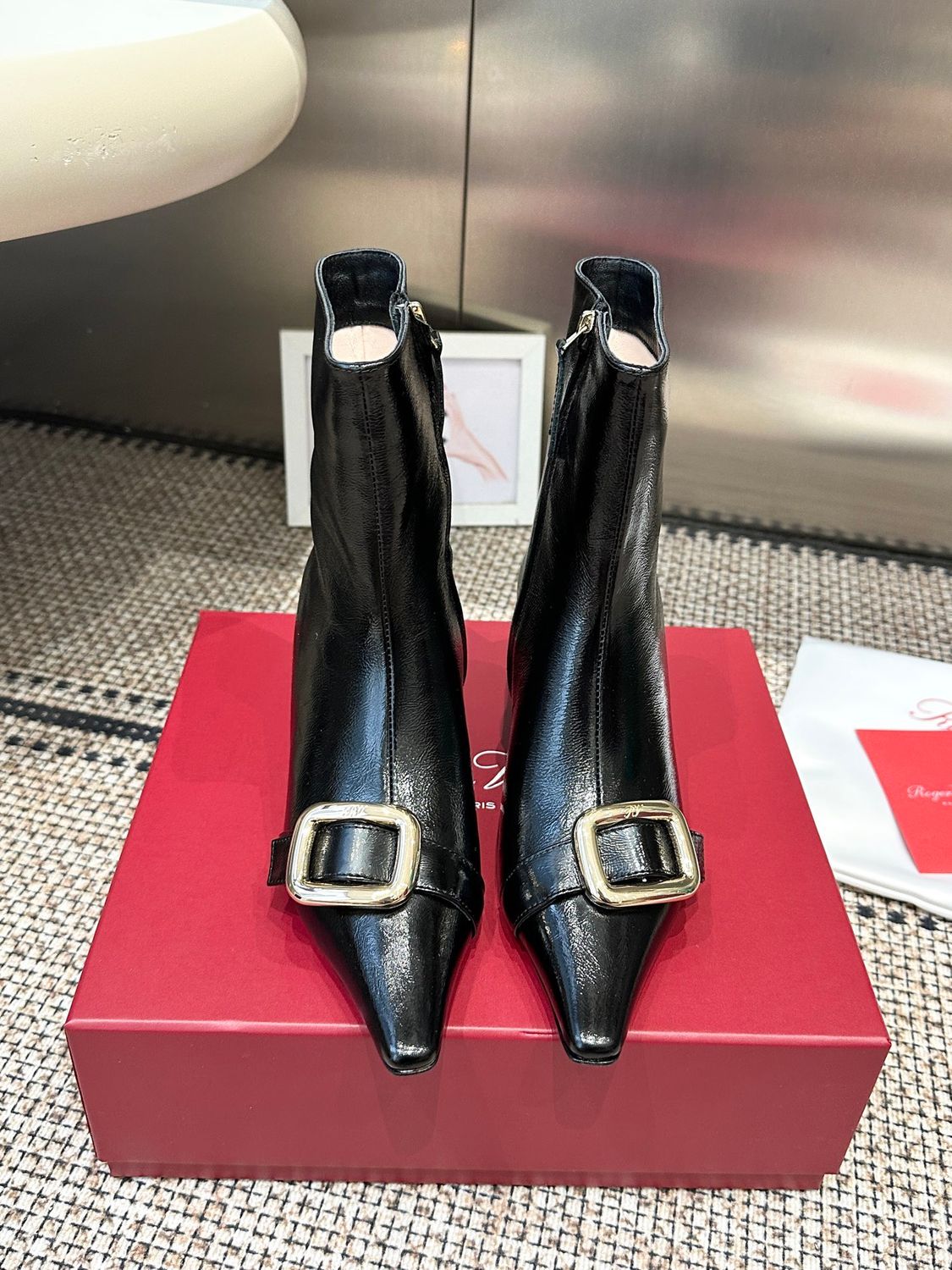 Roger Vivier Canard boots ROBI02